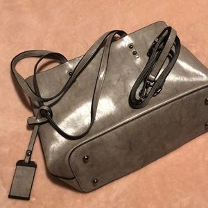 Grey purse never used